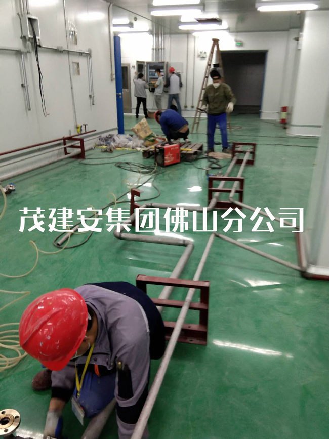 珠海市威迅科技廠房工藝管道 (2)